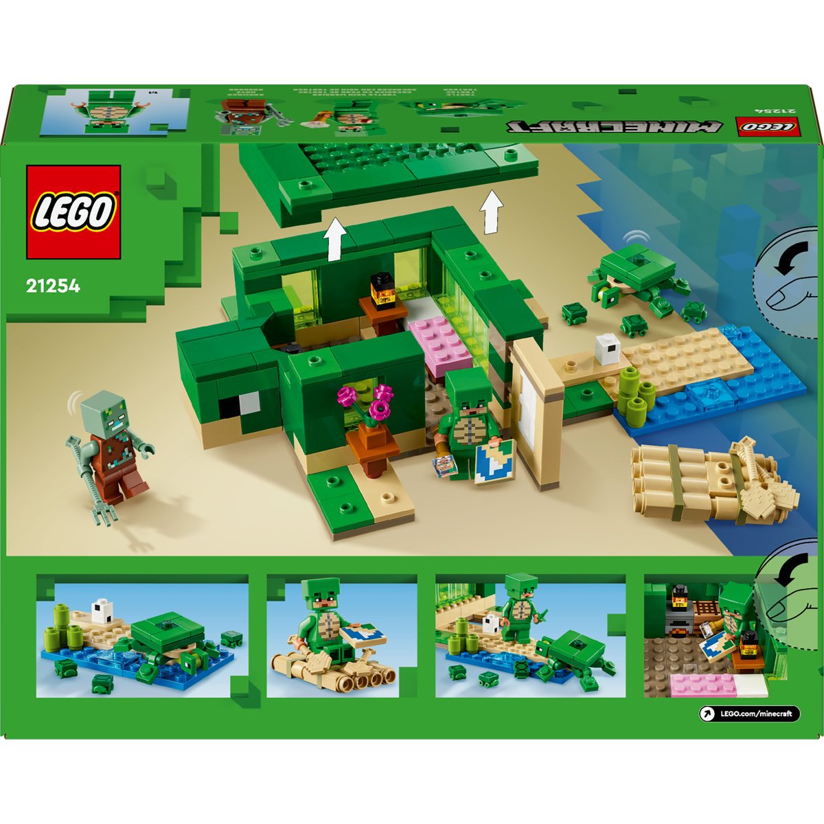 Lego la Casa-Tortuga de la Playa
