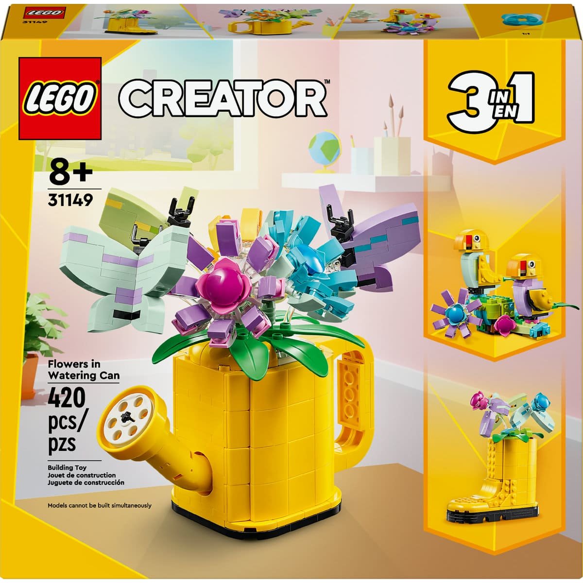 Lego Flores en Regadera