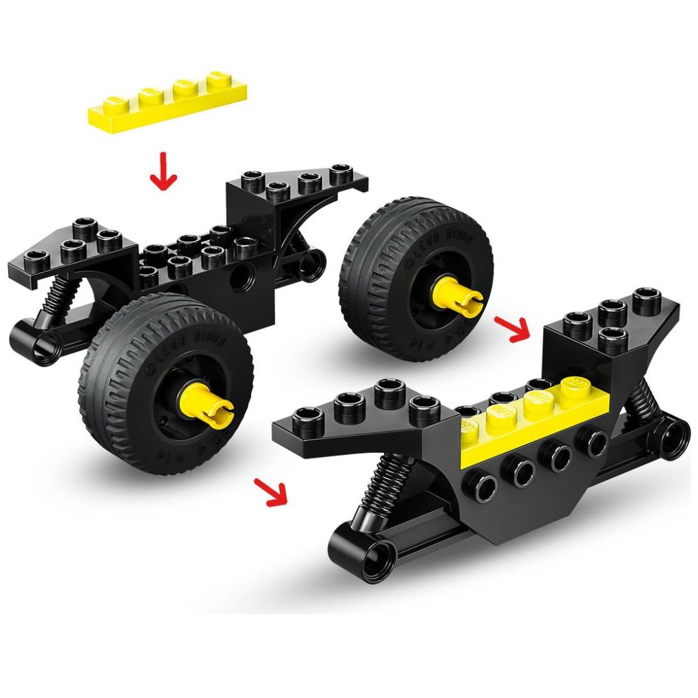 Lego Moto de Rescate de Bomberos