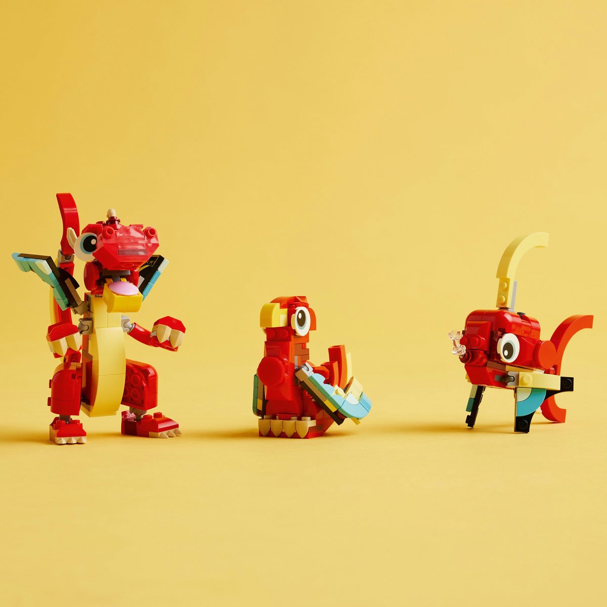 Lego Dragón Rojo