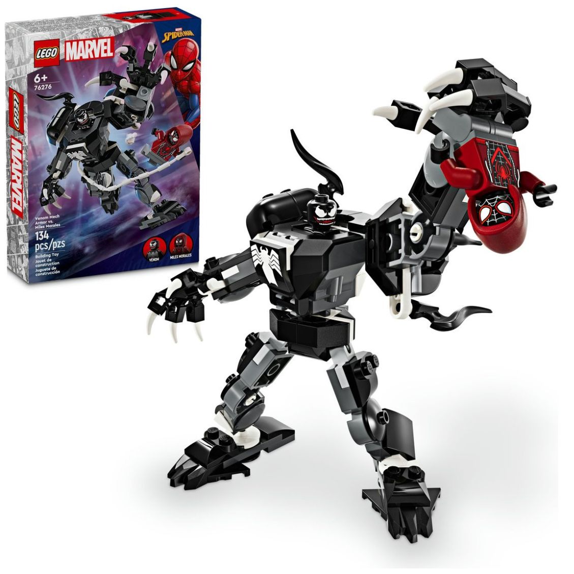 Lego Armadura Robótica de Venom Vs. Miles Morales