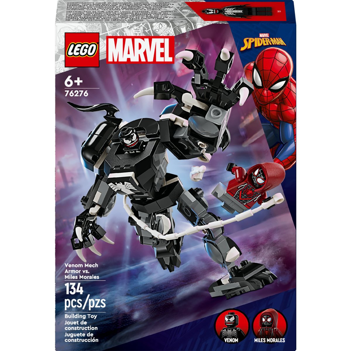 Lego Armadura Robótica de Venom Vs. Miles Morales