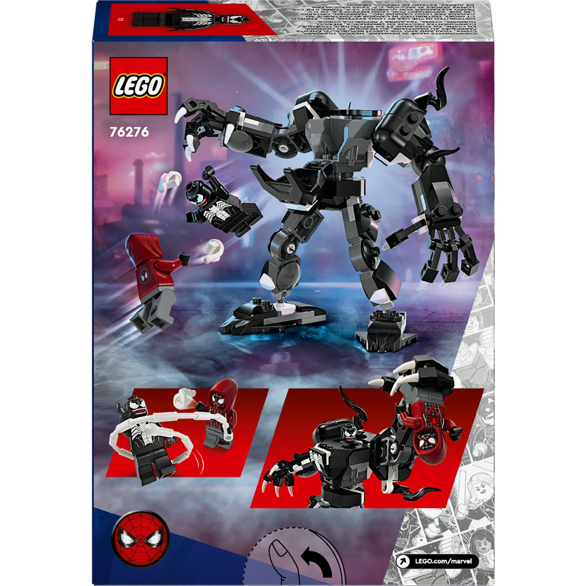 Lego Armadura Robótica de Venom Vs. Miles Morales