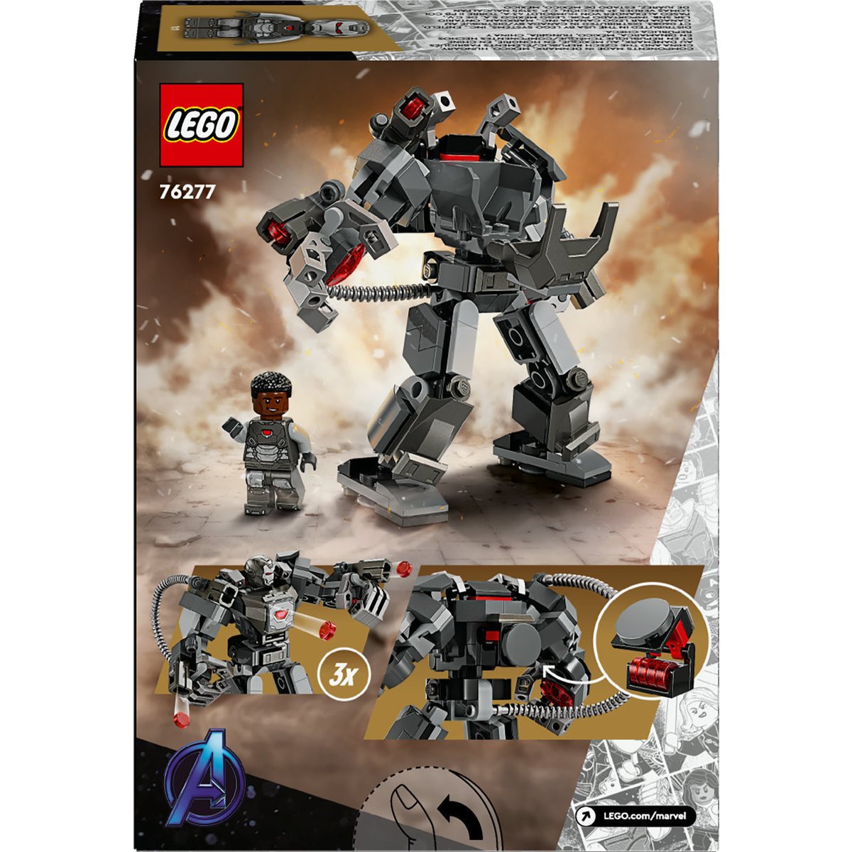 Lego Armadura Robótica de Máquina de Guerra