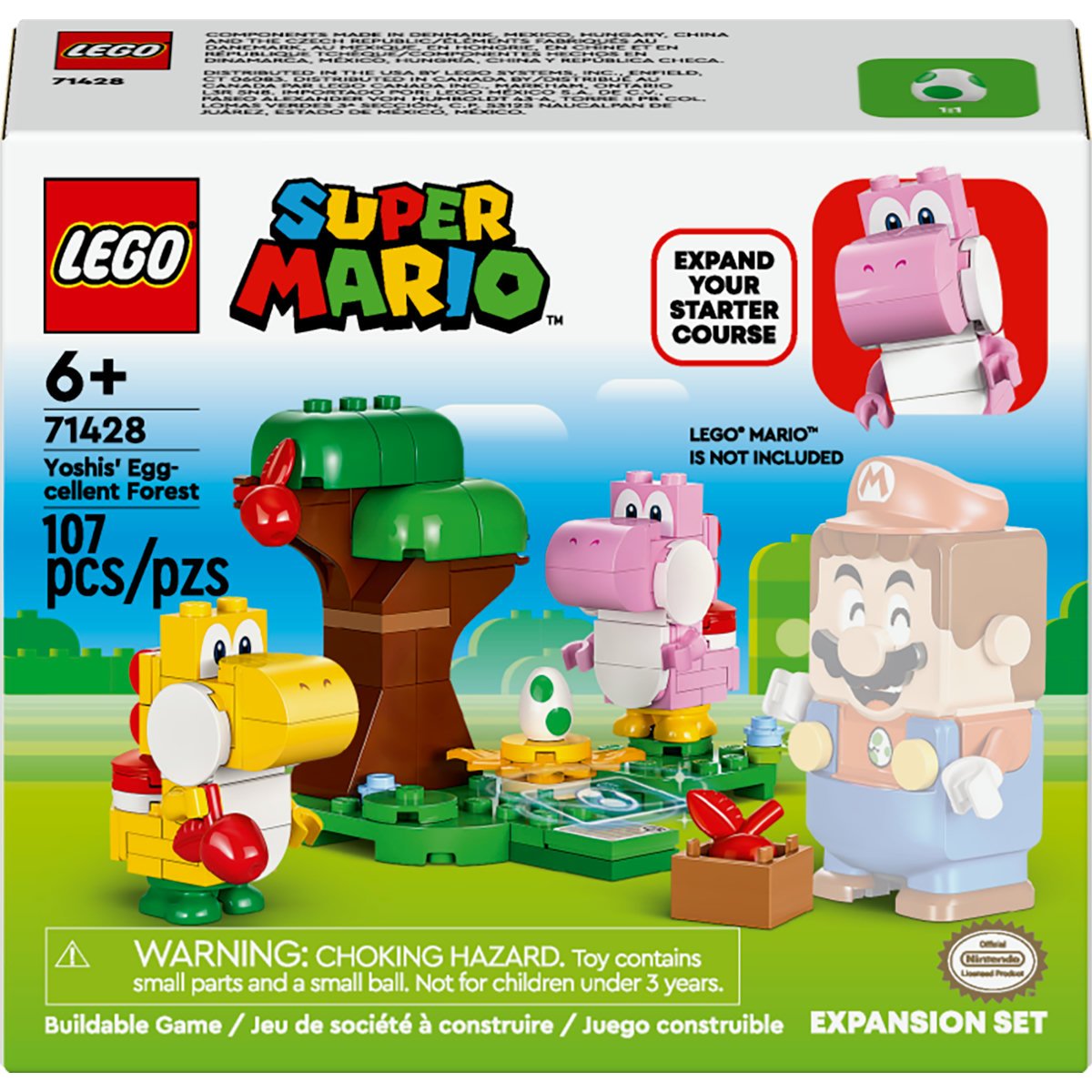 Lego Set de Expansión: Huevo de Yoshi en el Bosque