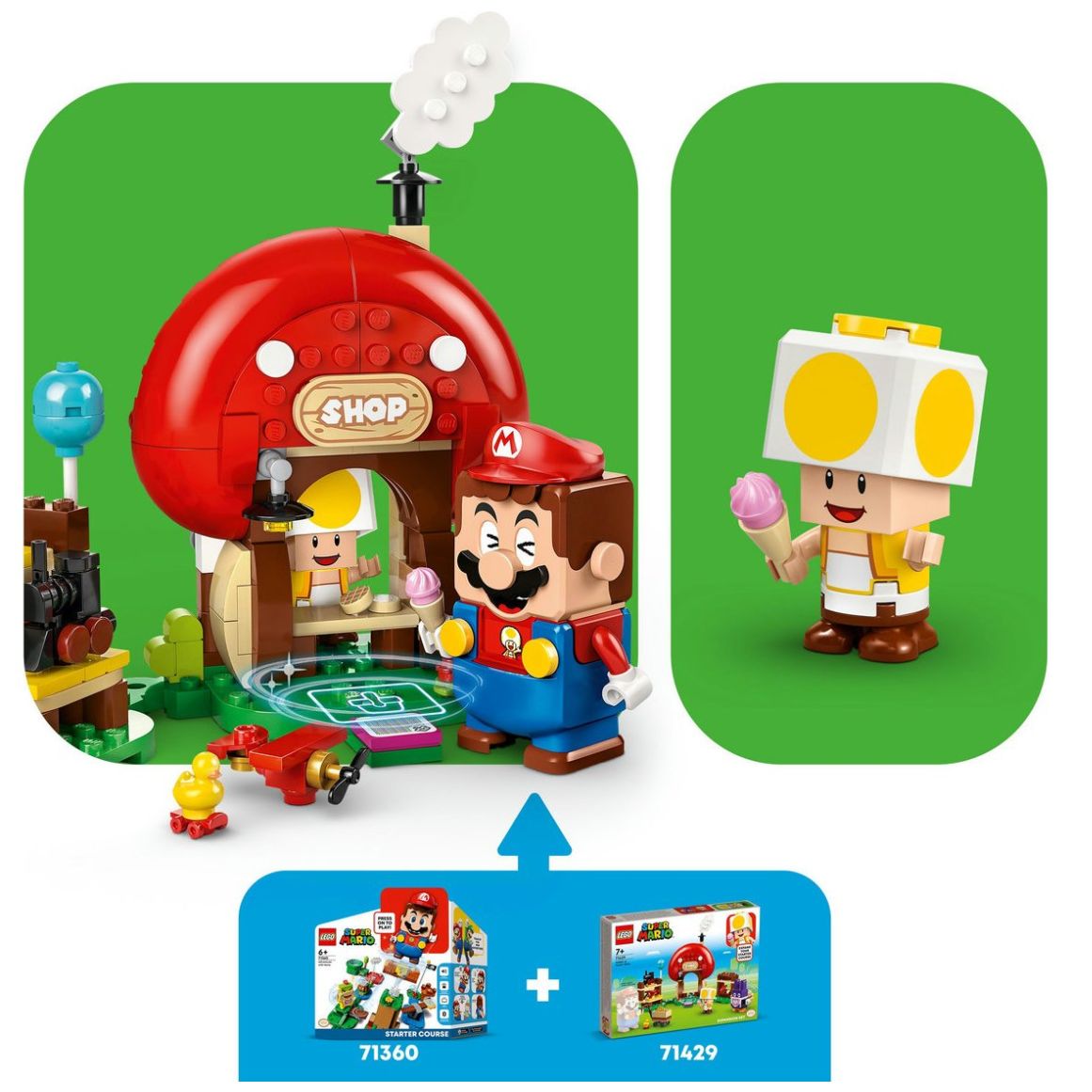 Lego Set de Expansión: Caco Gazapo en la Tienda de Toad