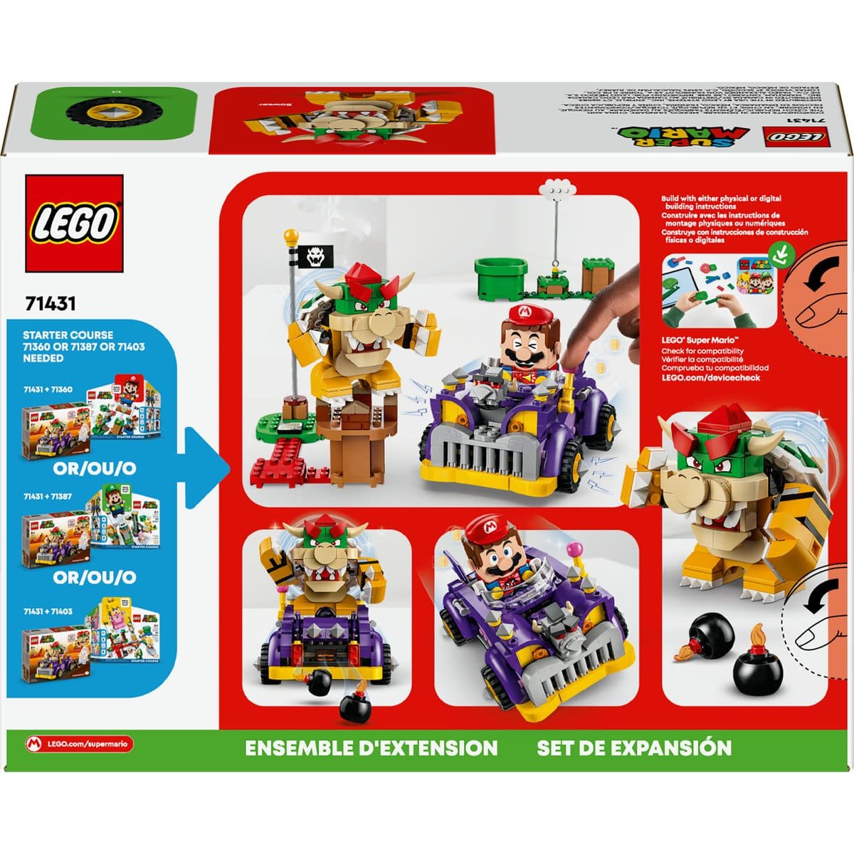 Mario Adventures Pack Inicial Lego Super Mario Mario Adventures