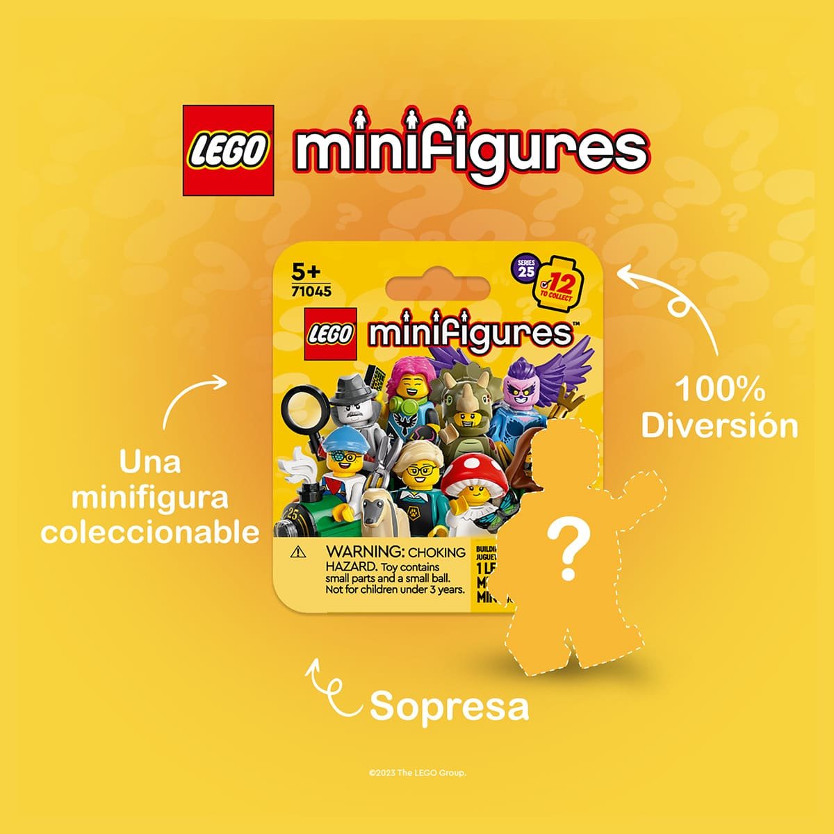 Lego Lego® Minifigures: 25ª Edición (1 Figura Sorpresa de 12)