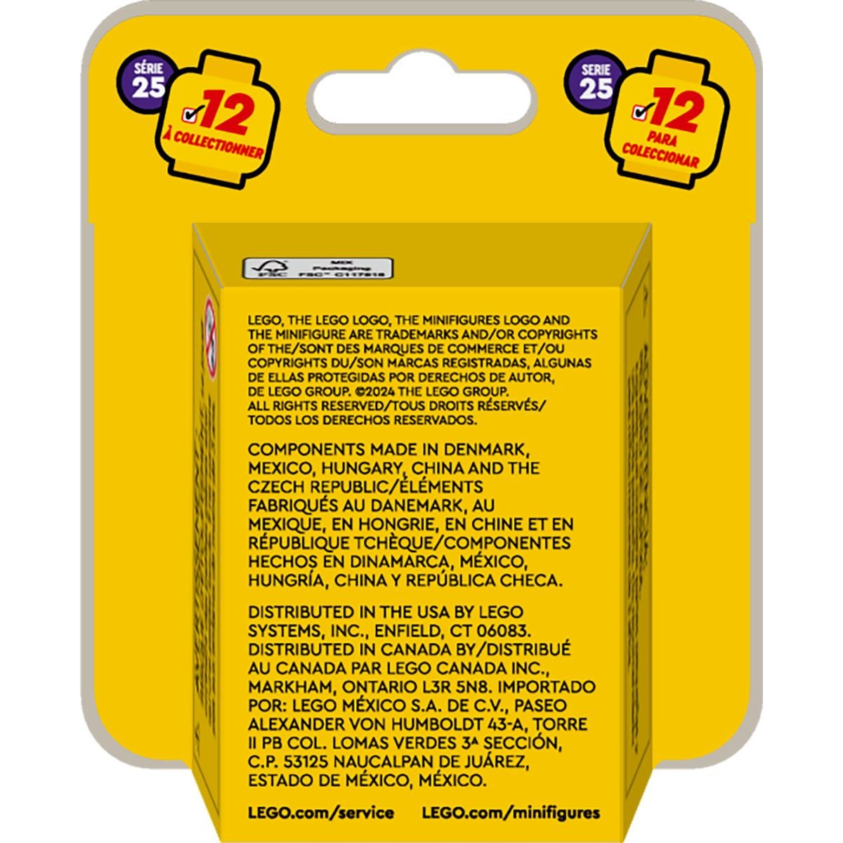 Lego Lego® Minifigures: 25ª Edición (1 Figura Sorpresa de 12)