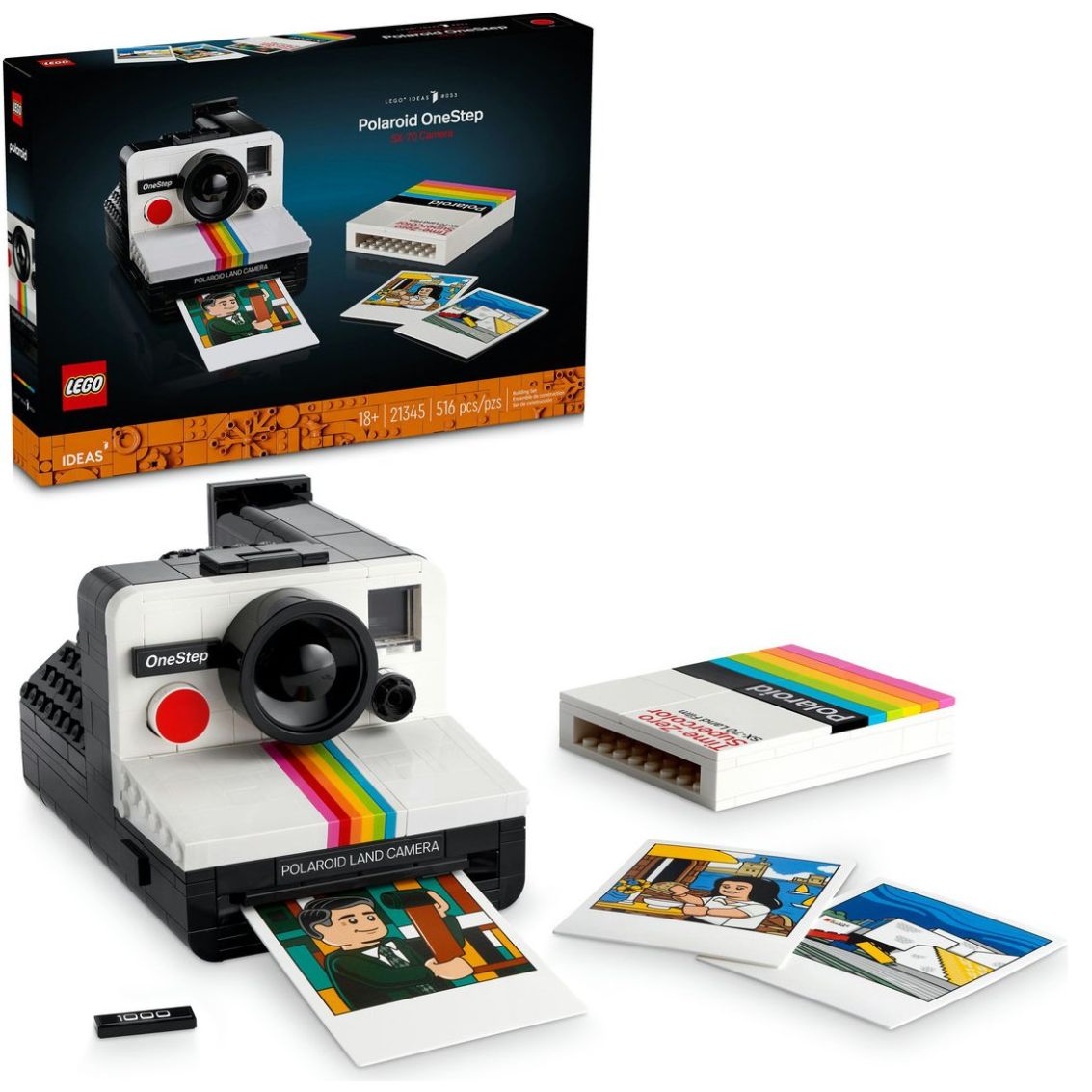 Lego Cámara Polaroid Onestep Sx-70