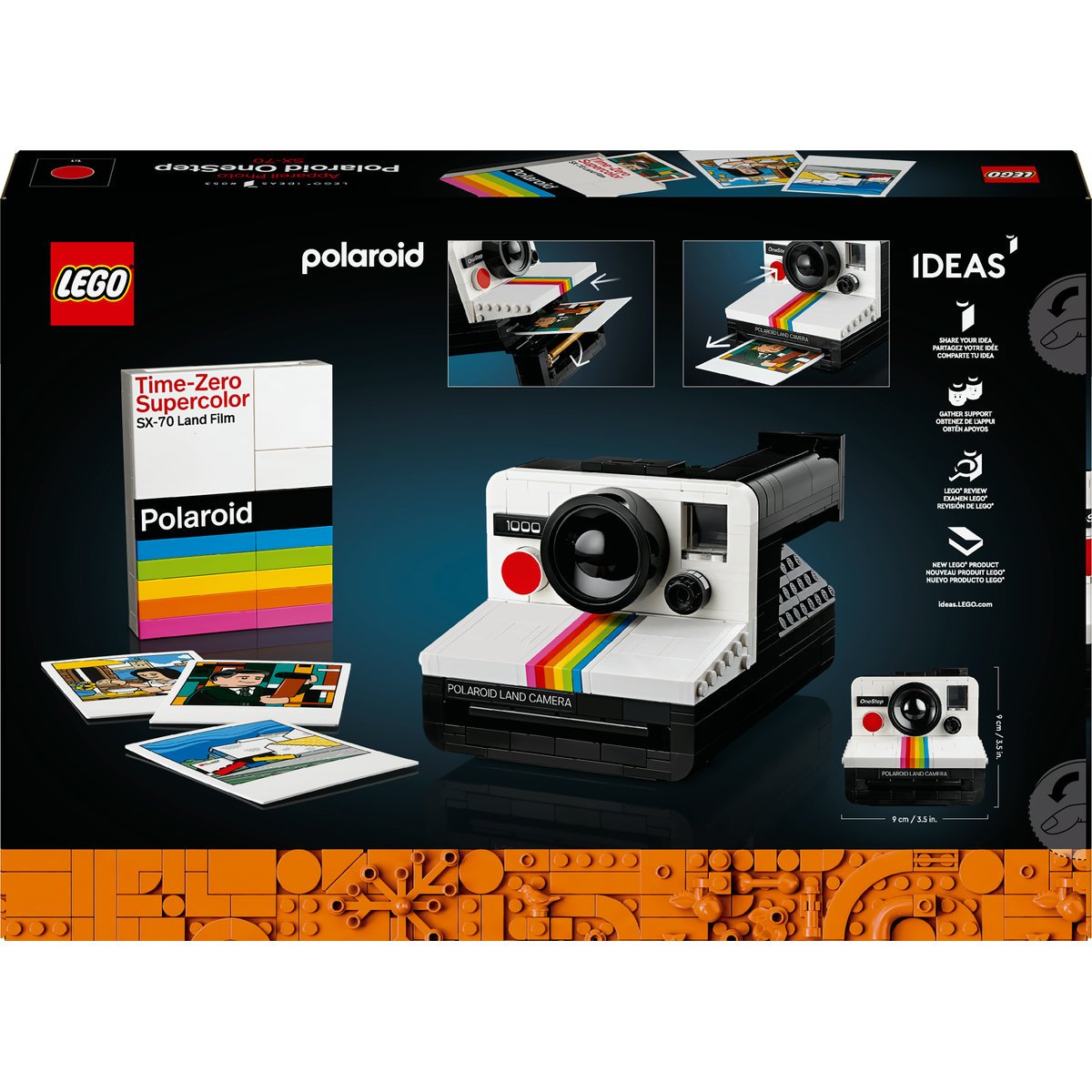 Lego Cámara Polaroid Onestep Sx-70