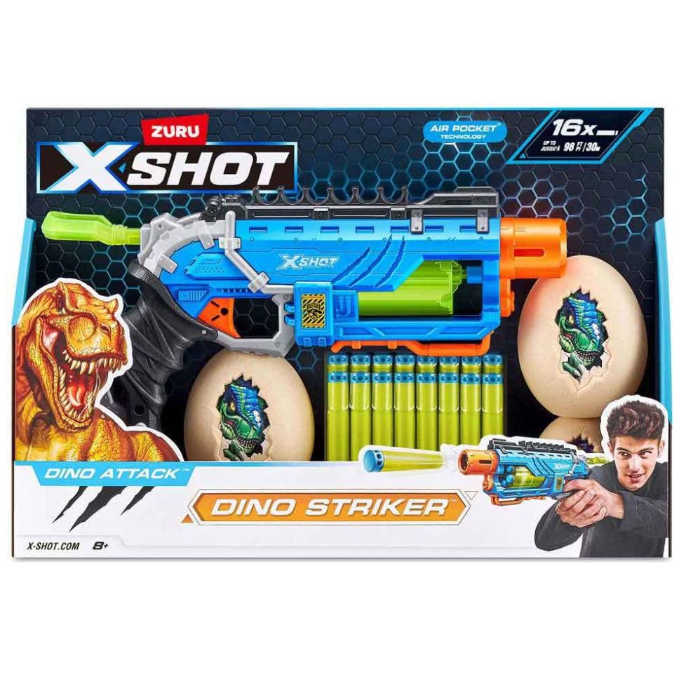 Lanzador de Dardos Dino Attack-Dino Striker Zuru