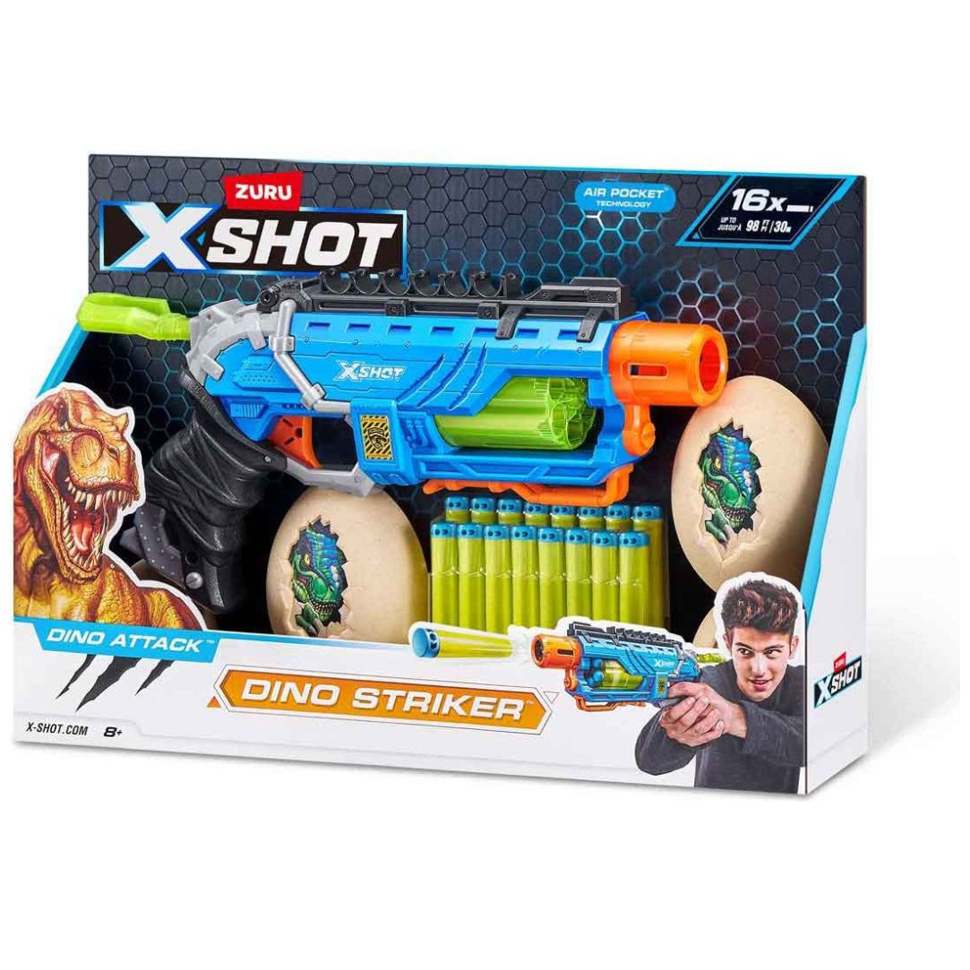 Lanzador de Dardos Dino Attack-Dino Striker Zuru