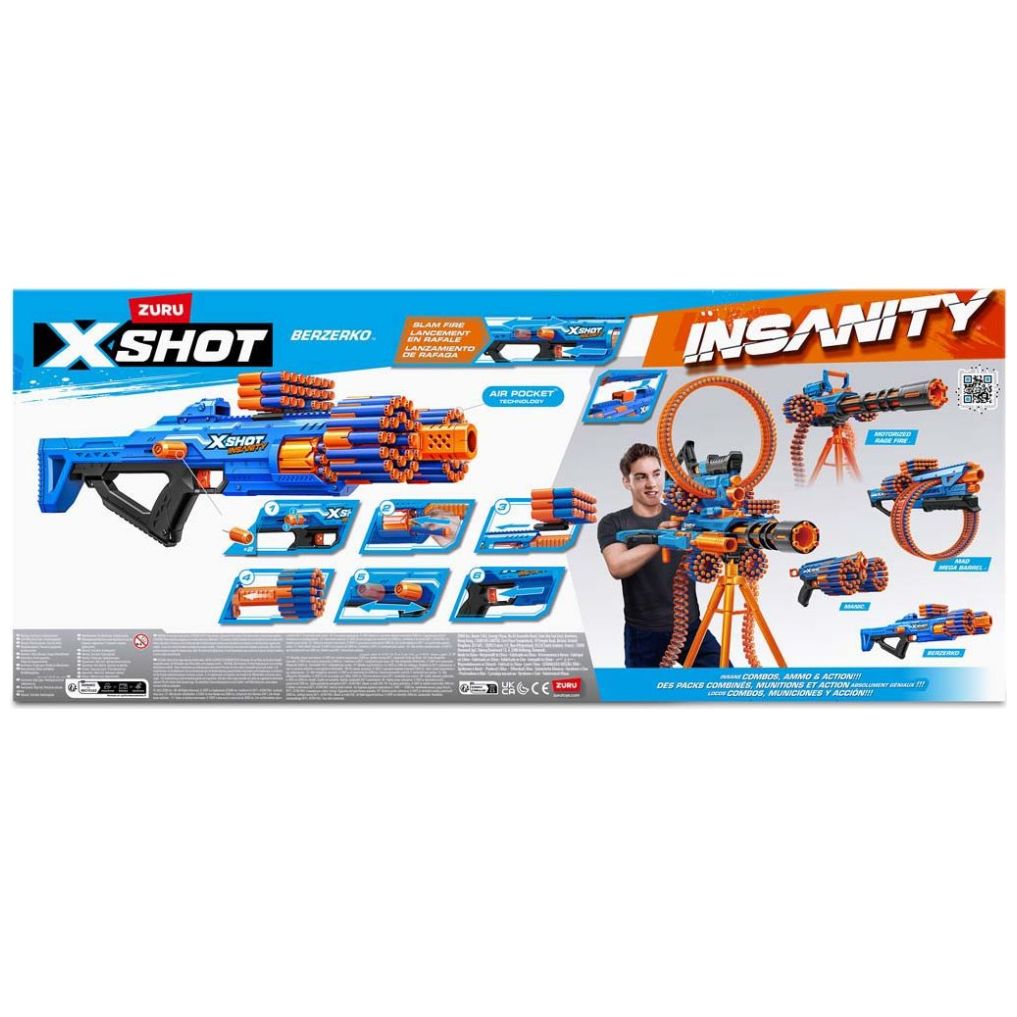 X-Shot Insanity Series 1 Berzerko 8 Shot