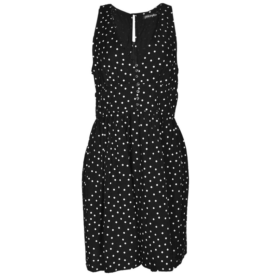 Vestido Corto Estampado para Mujer Philosophy Jr Collec