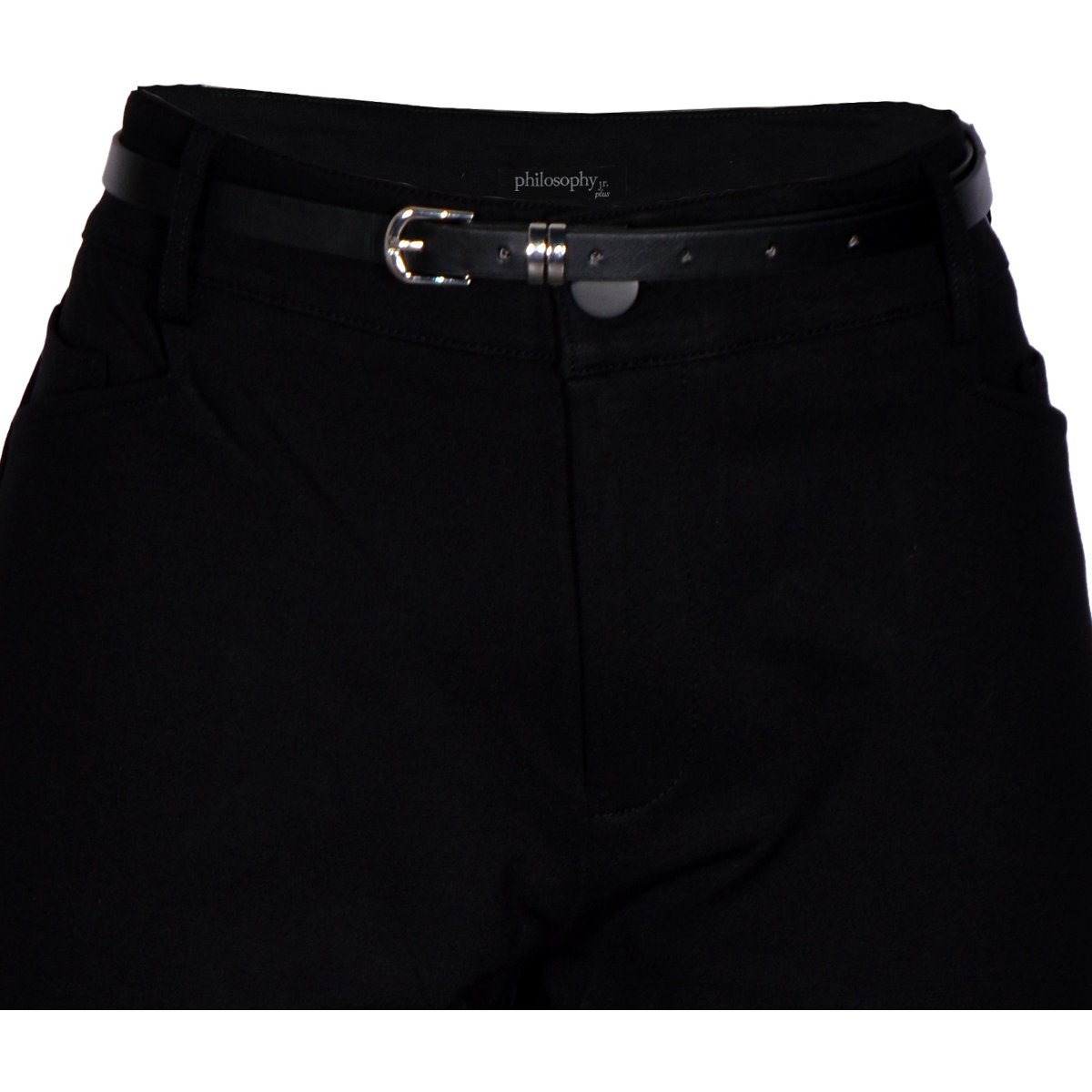 Pantalón Acampanado con Cinturón para Mujer Philosophy Jr Plus