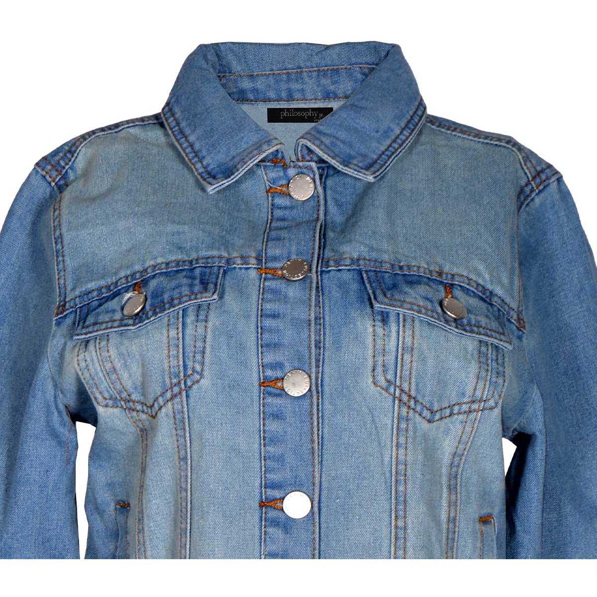 Chamarra Corta de Mezclilla para Mujer Philosophy Jr