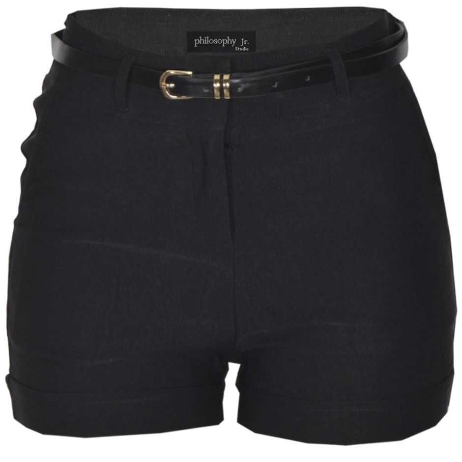 Short Recto con Cinturón para Mujer Philosophy Jr