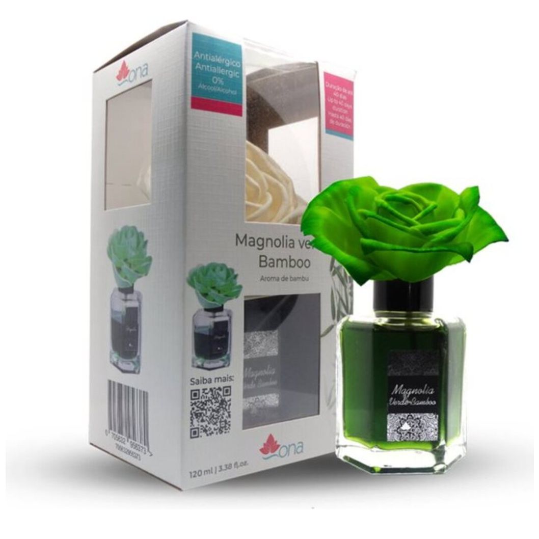 Ambientador en Forma de Flor Bambú Verde 120 Ml Ona