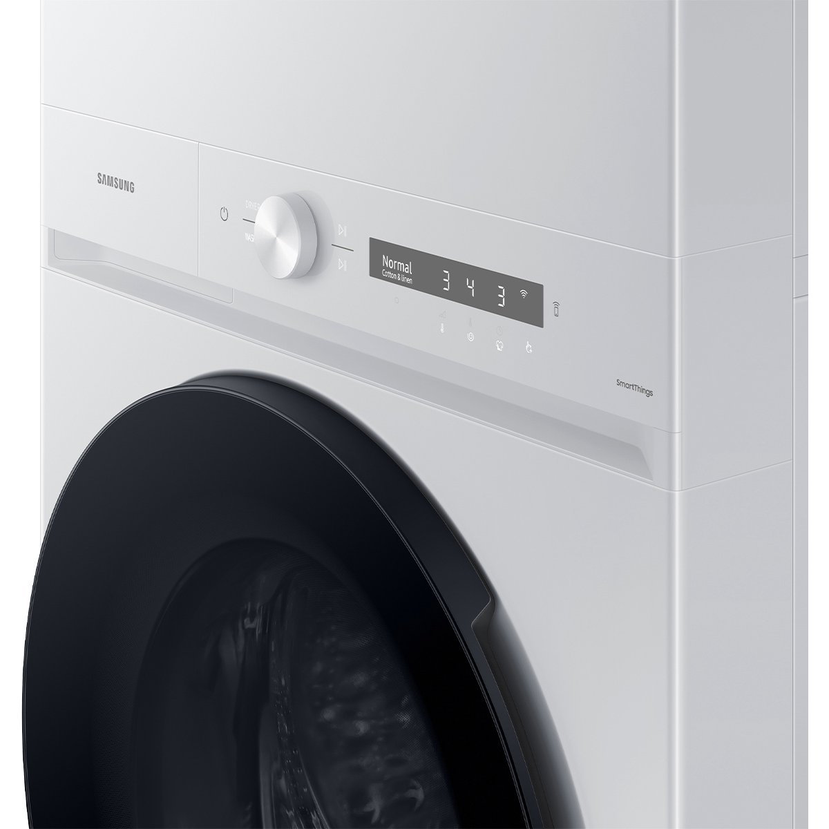 Laundry Hub Bespoke Samsung Wh22Dbh570Gwax 22 Kg/24 Kg Blanca