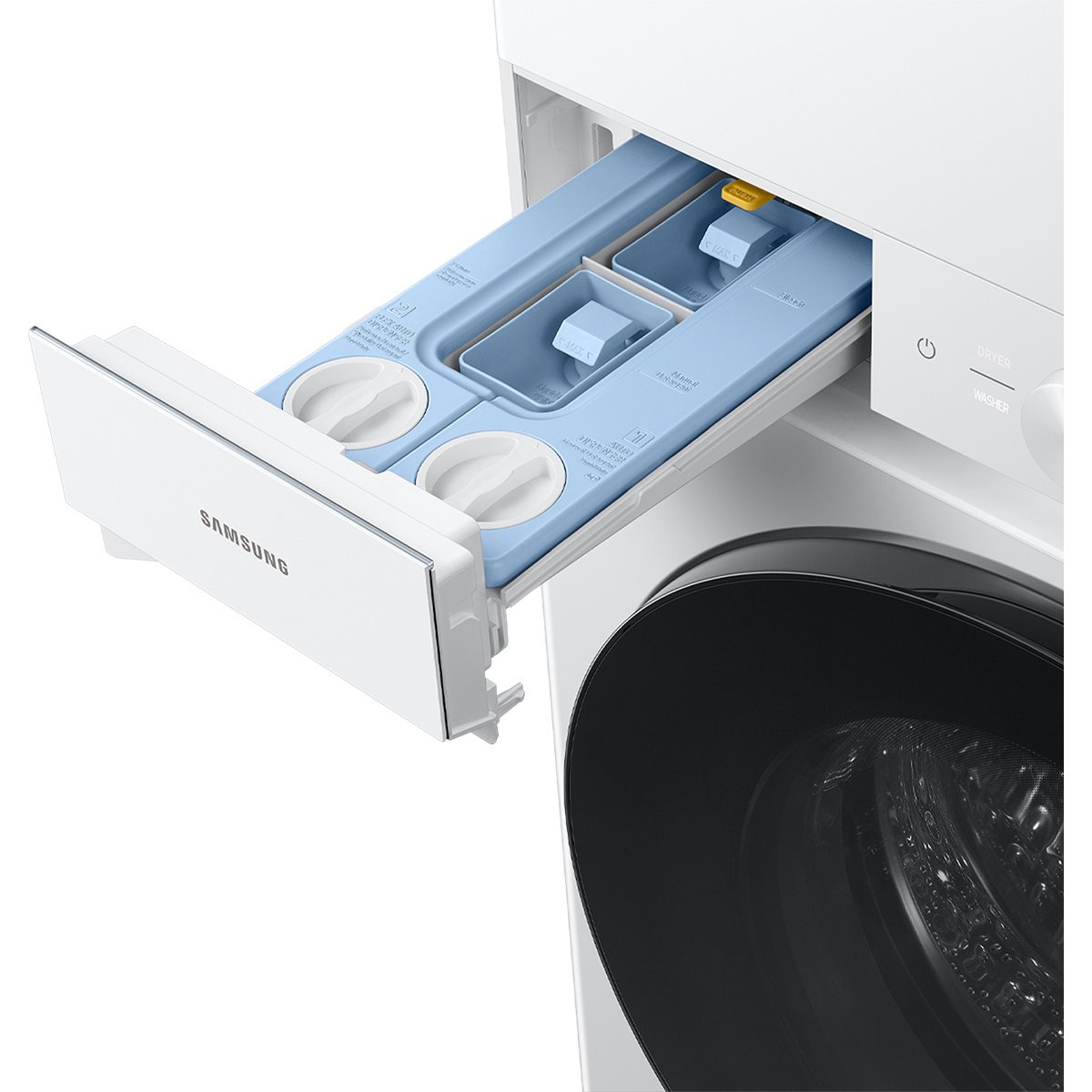 Laundry Hub Bespoke Samsung Wh22Dbh570Gwax 22 Kg/24 Kg Blanca