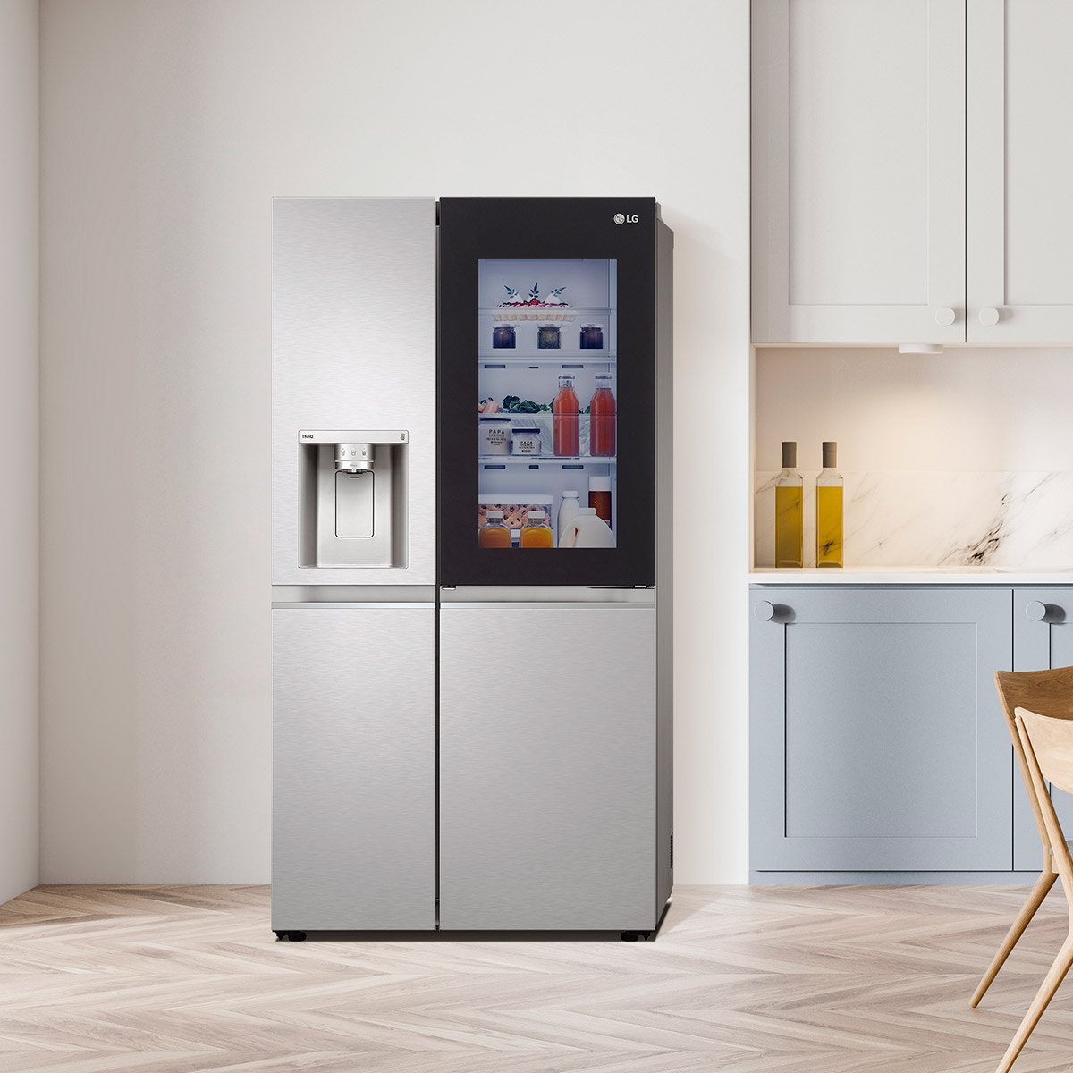 Refrigerador LG Instaview 27Cu.ft|Linear Inverter Vs27Xcs
