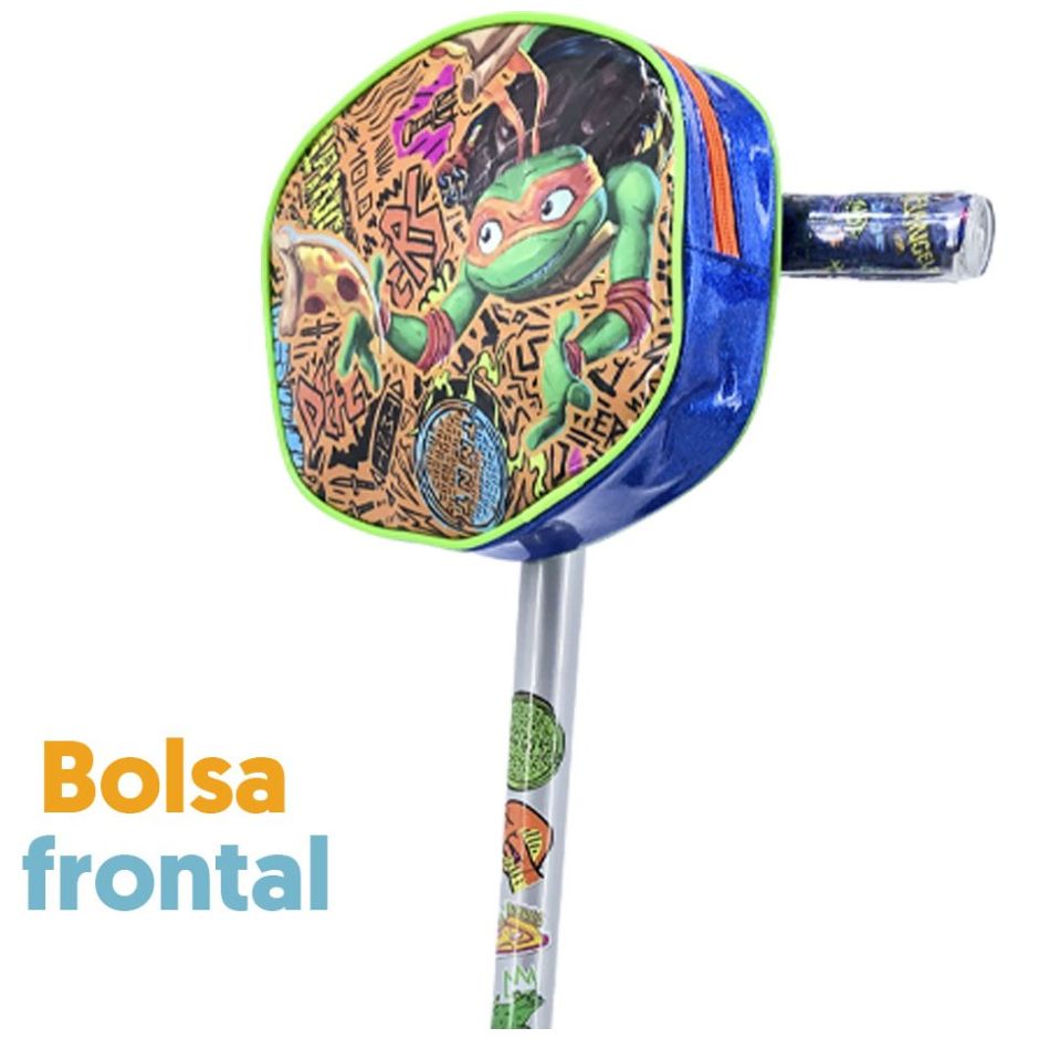 Scooter Tortugas Ninja con Luces en Plataforma