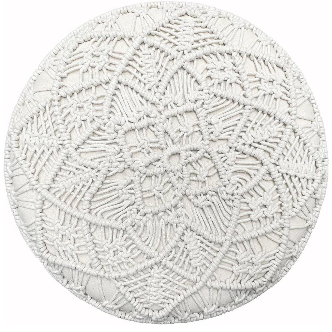 Taburete Macramé Kira Vintage Home