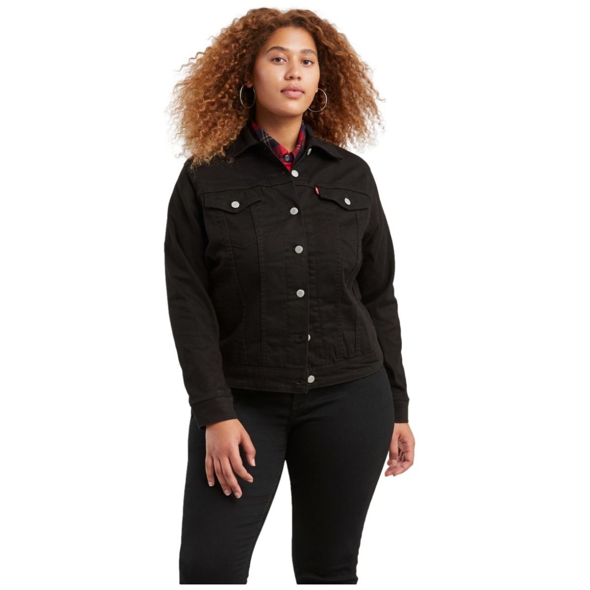 Levi's® Chamarra Trucker de Mezclilla para Mujer Curvy