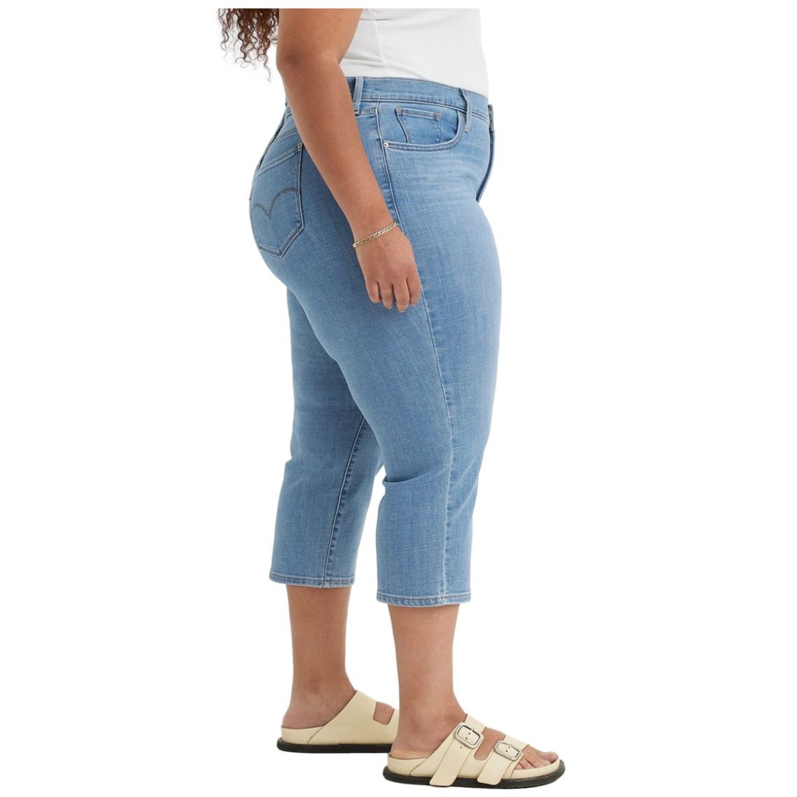 Jeans Skinny Fit Levi's Capri para Mujer Curvy