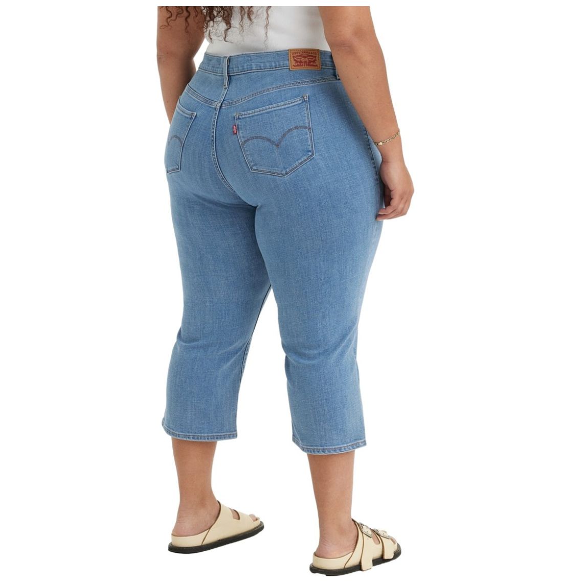 Jeans Skinny Fit Levi's Capri para Mujer Curvy