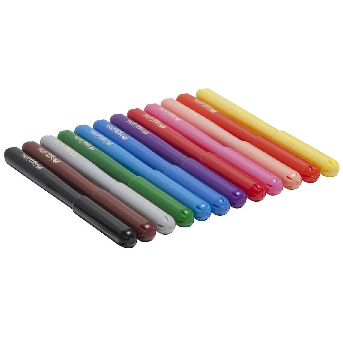 Caja con 12 Plumones Fiesta Rígido Faber-Castell