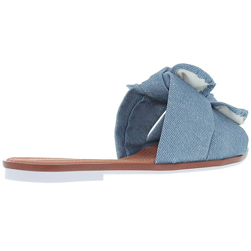  Sandalia Dos Tiras con Moño Moleca