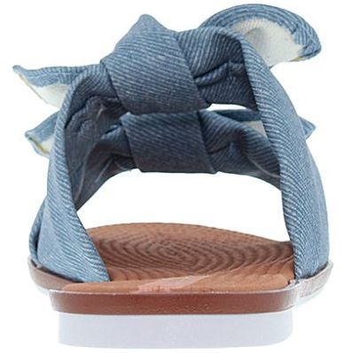  Sandalia Dos Tiras con Moño Moleca