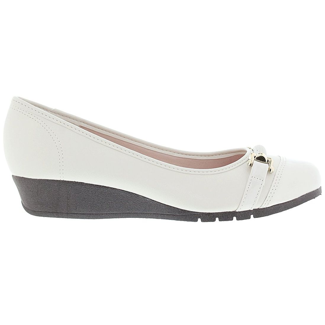 Zapato con Puntera Y Hebilla Moleca