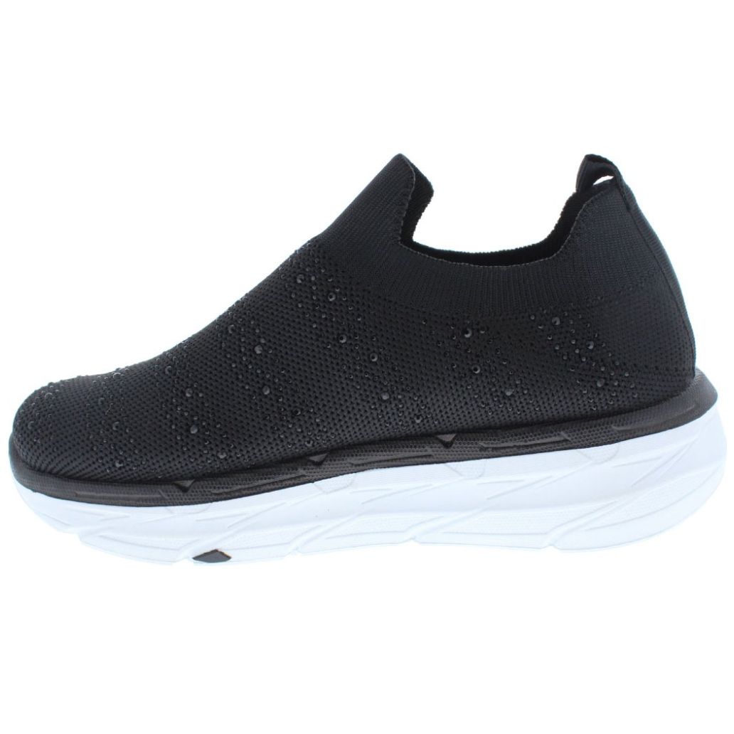 Tenis Sport con Aplicaciones Negro Furor