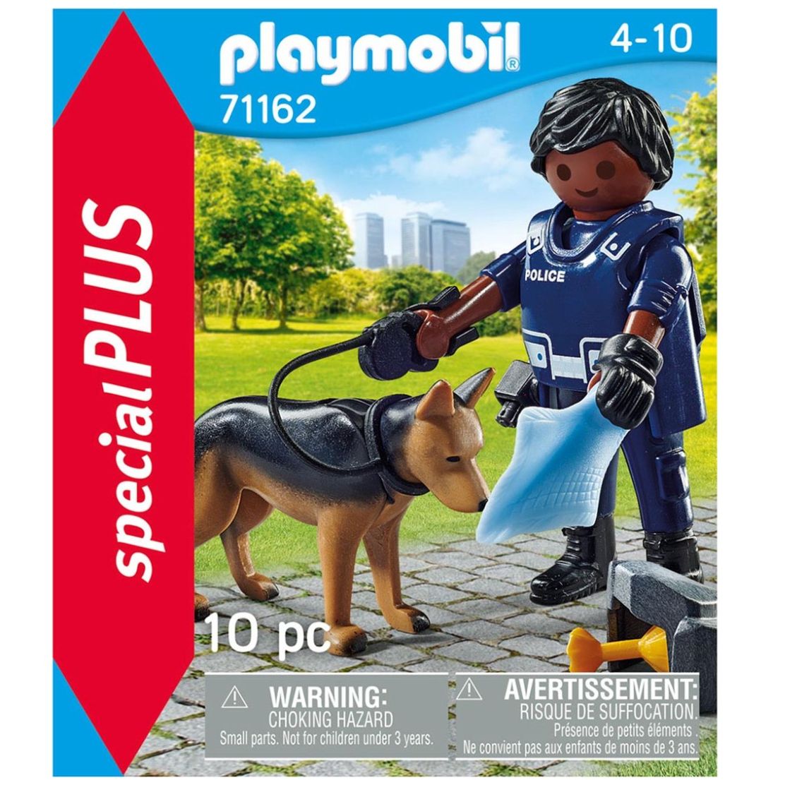 Playmobil Special Plus Policía con Perro            