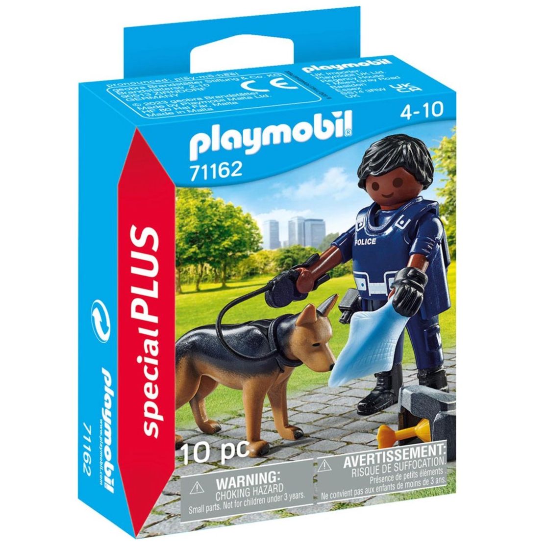 Playmobil Special Plus Policía con Perro            