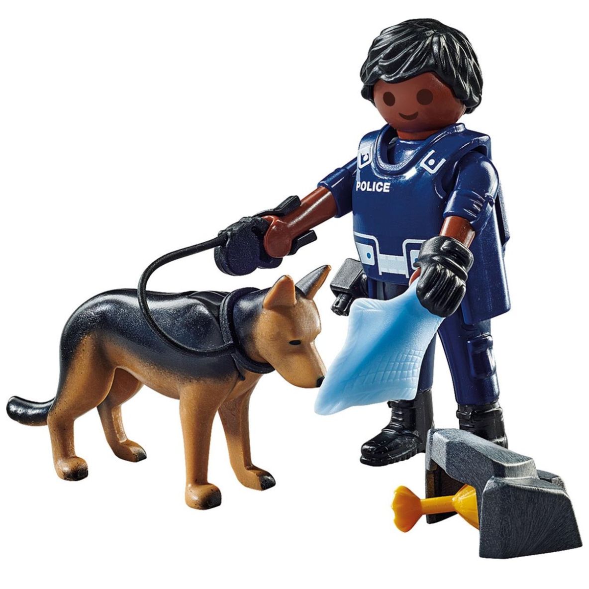 Playmobil Special Plus Policía con Perro            