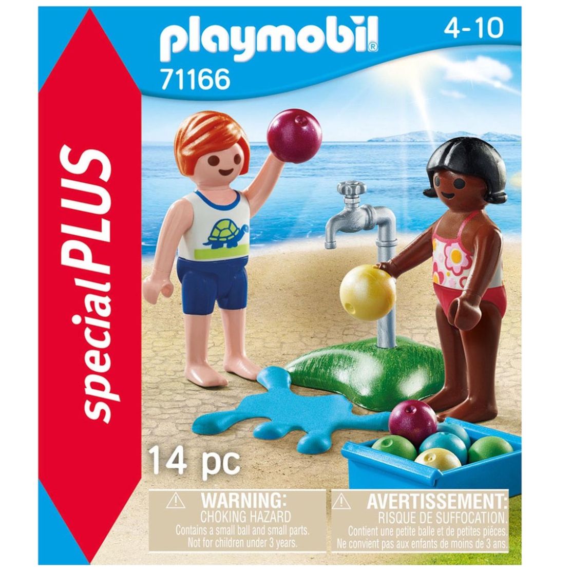 Special Plus Niños con Globos de Agua Playmobil