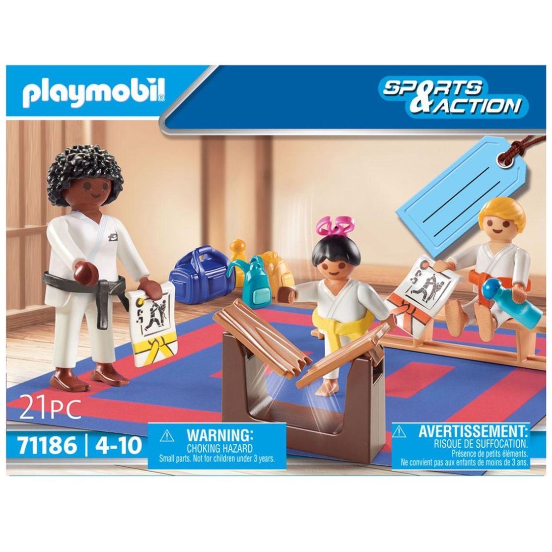 Entrenamiento de Kárate Playmobil