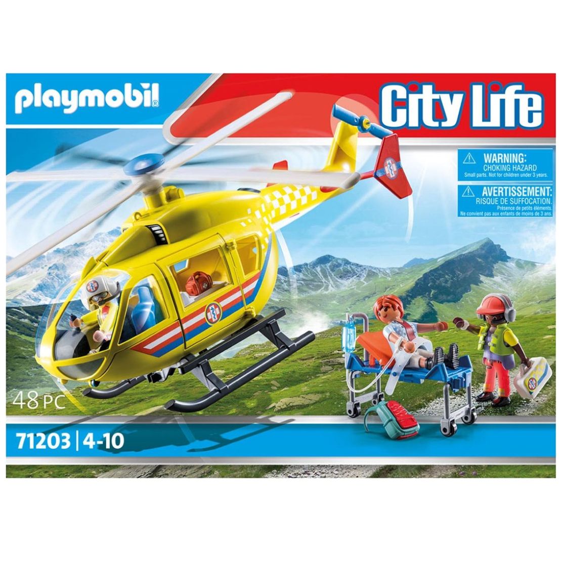 City Life Helicóptero de Rescate Playmobil