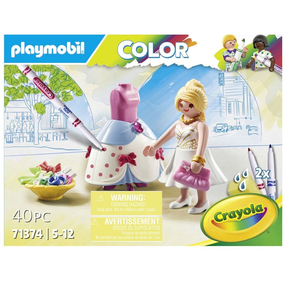 Diseñadora de Moda Playmobil Color