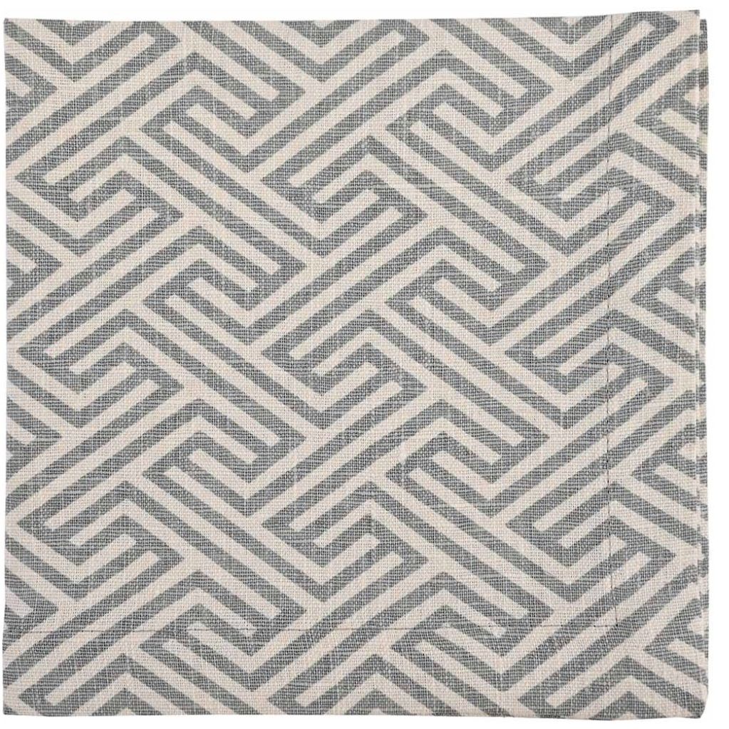 Servilleta Individual 40X40  Linen Dynasty Grey Home & Details