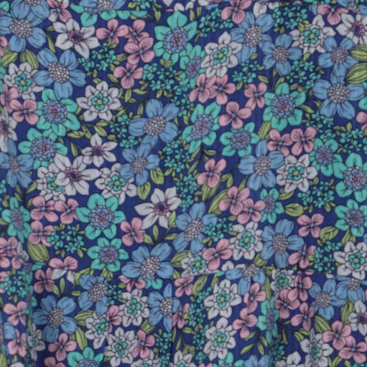 Vestido Estampado con Manga Corta Life Styler para Mujer