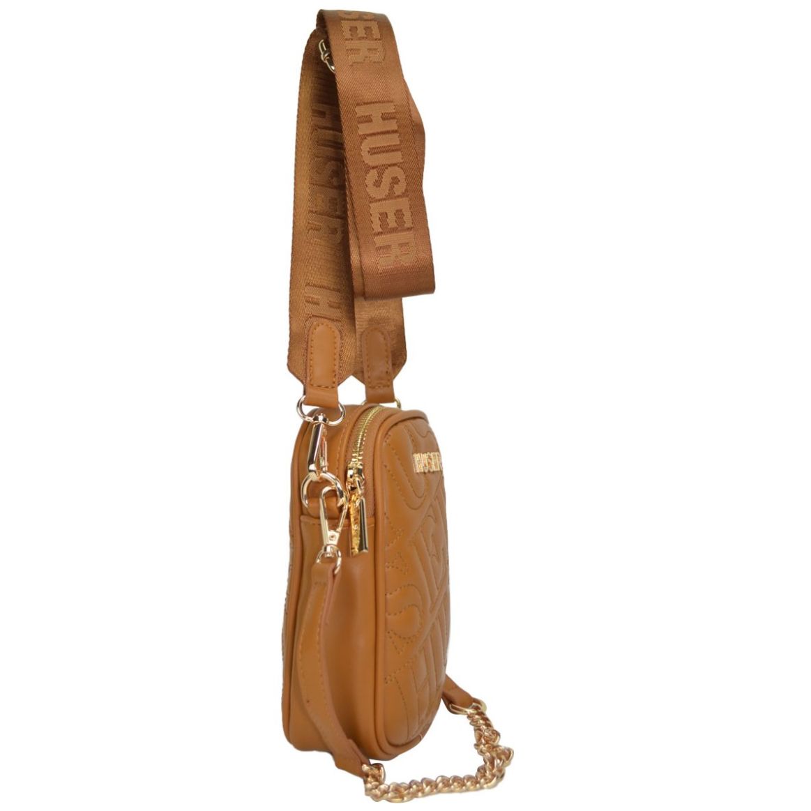 Bolsa Huser Tipo Crossbody Café