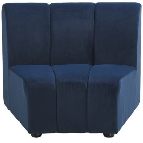 Sofá Modular Azul Marino Ns36 Wang