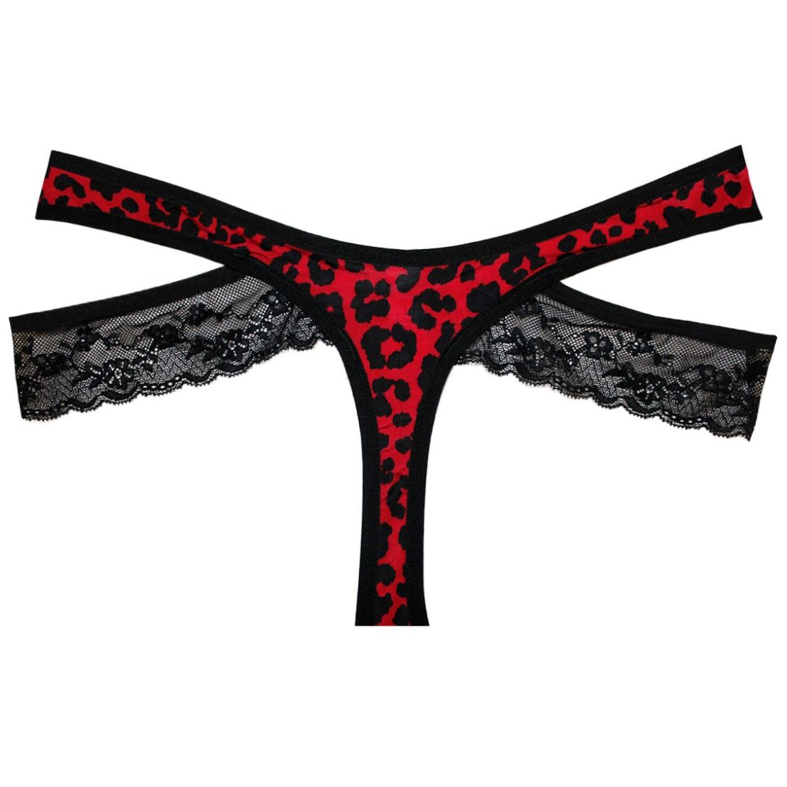 Tanga Roja con Tira en Costados Vicky Form