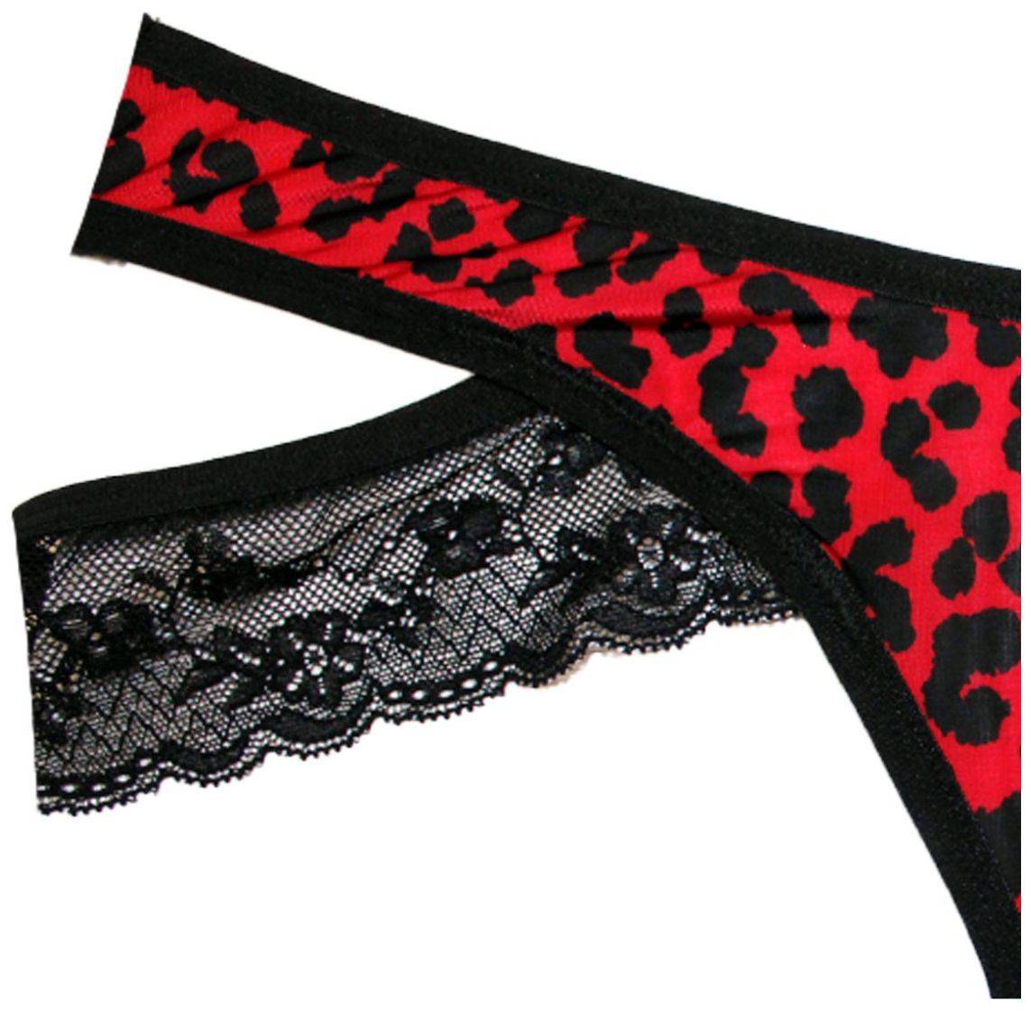 Tanga Roja con Tira en Costados Vicky Form