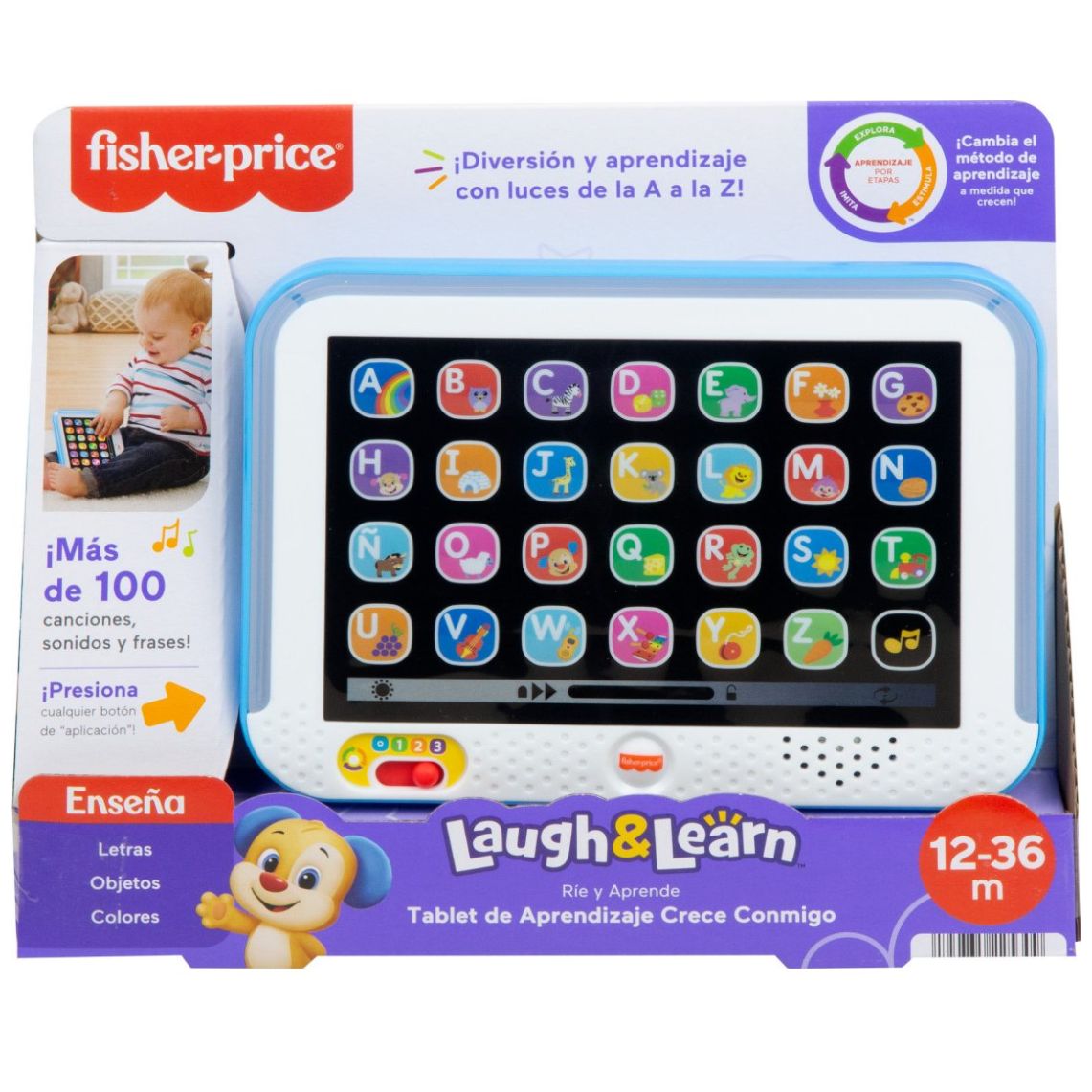 Tablet Aprendizaje Crece Conmigo Azul Fisher-Price